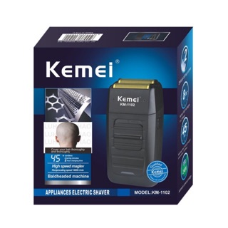 Máy cạo râu, cạo khô kemei -1102 ( ảnh thật)