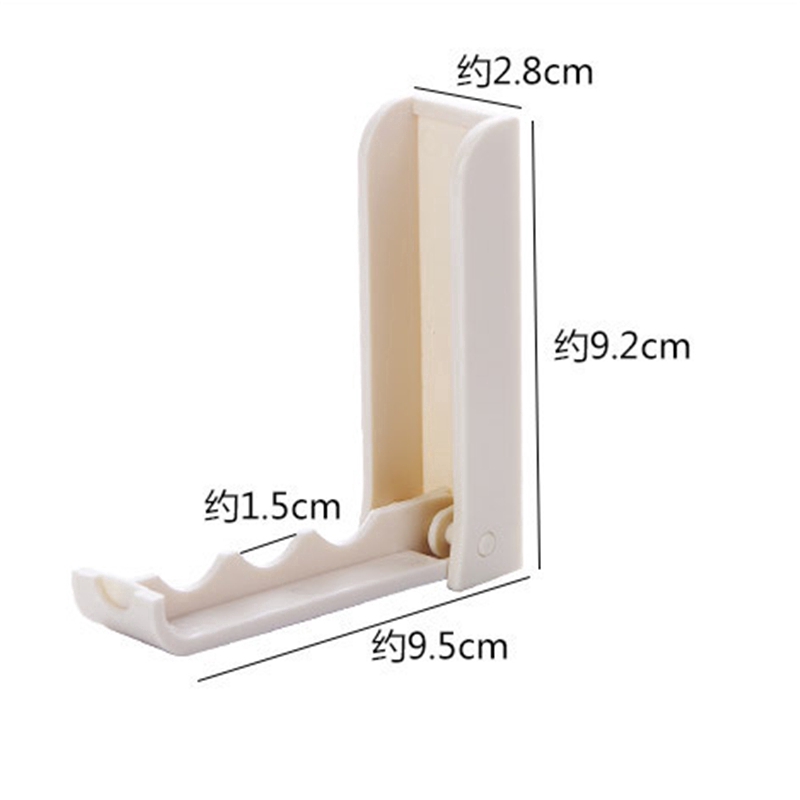 Giá gắn tường treo quần áo thiết kế nhỏ gọn sáng tạo bằng nhựa