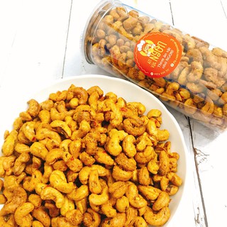Hạt điều rang tỏi ớt loại 1 - Hũ 500gr