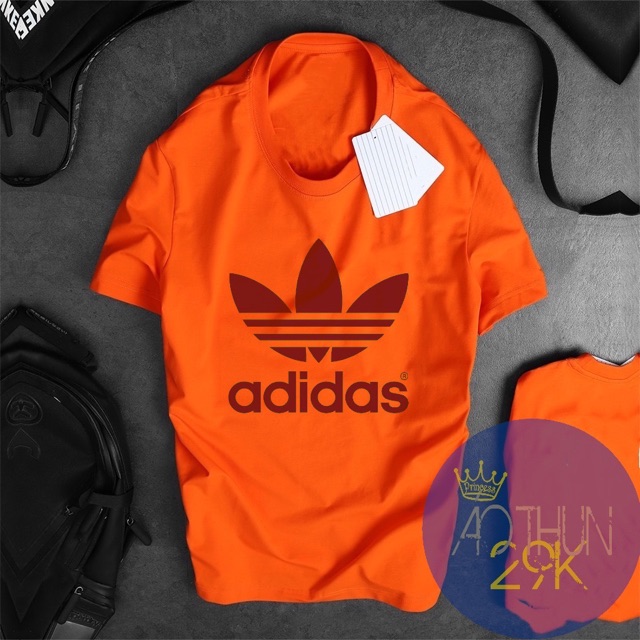 ALBUM 607 - ÁO THUN UNISEX LOGO LÁ ĐỎ NHIỀU MÀU