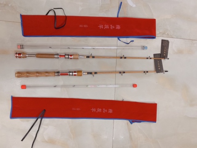 cần câu tôm câu mực ikada dài 1m5 cần cực khoẻ y hình