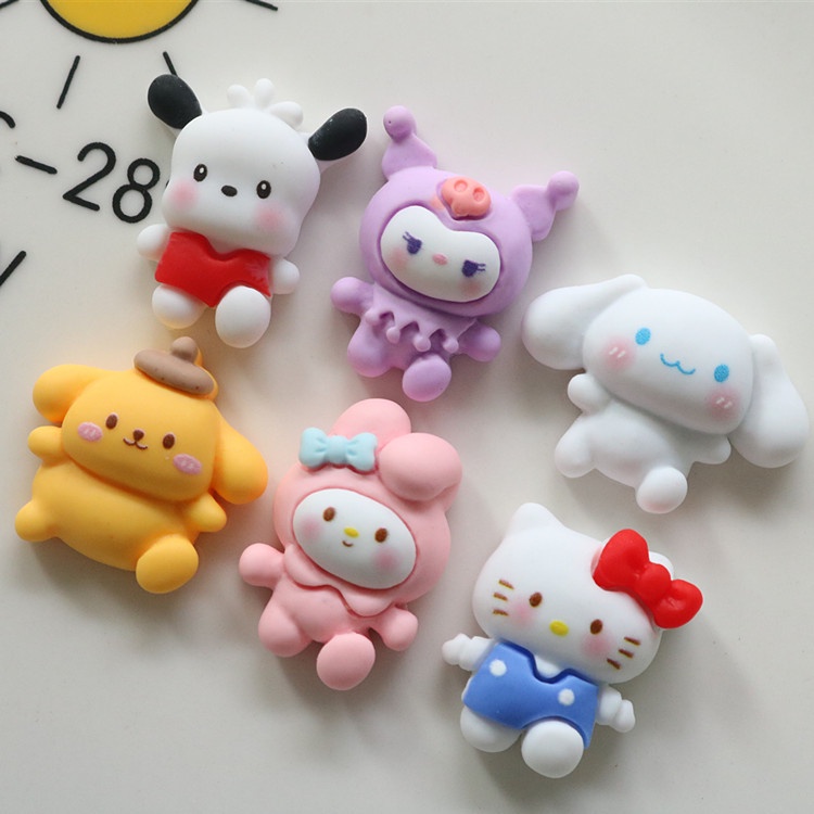 Jibbitz, Charm, Sticker Hình Gắn Trang Trí Giày Dép DIY Hoạt Hình Đáng Yêu