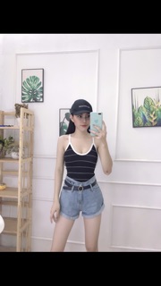 Áo dây tivi cổ v