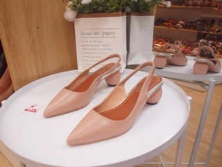 SANDAL ZR SLINGBACK GÓT TRÒN 5P