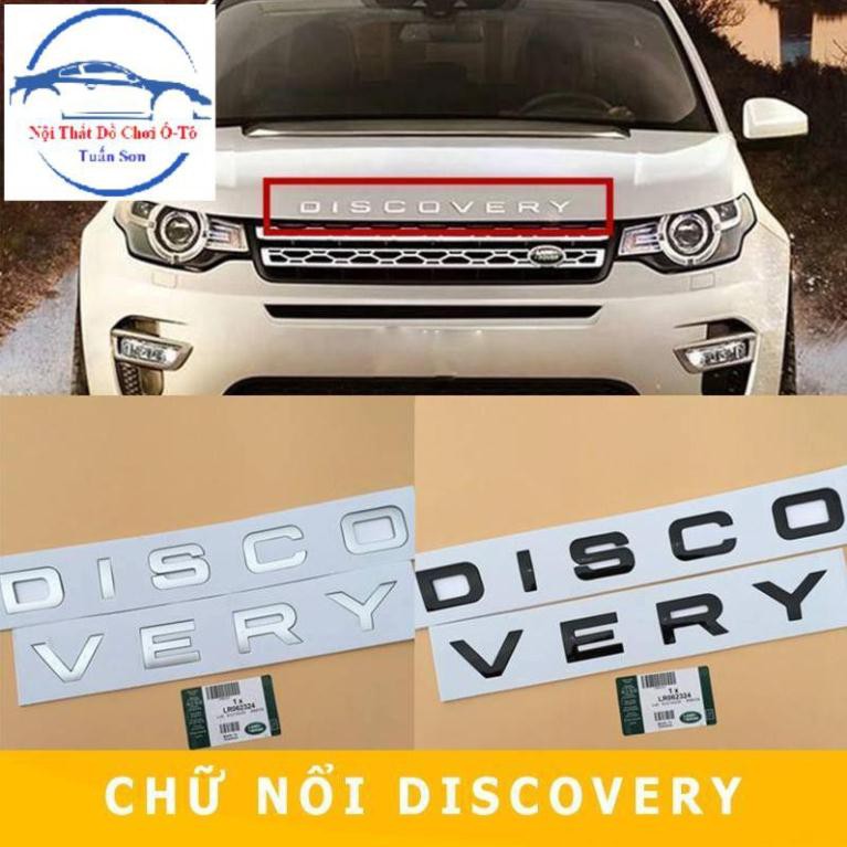 Chữ Nổi DISCOVERY . Chữ Nổi dán discovery trang trí xe Hơi Phong cách thể thao