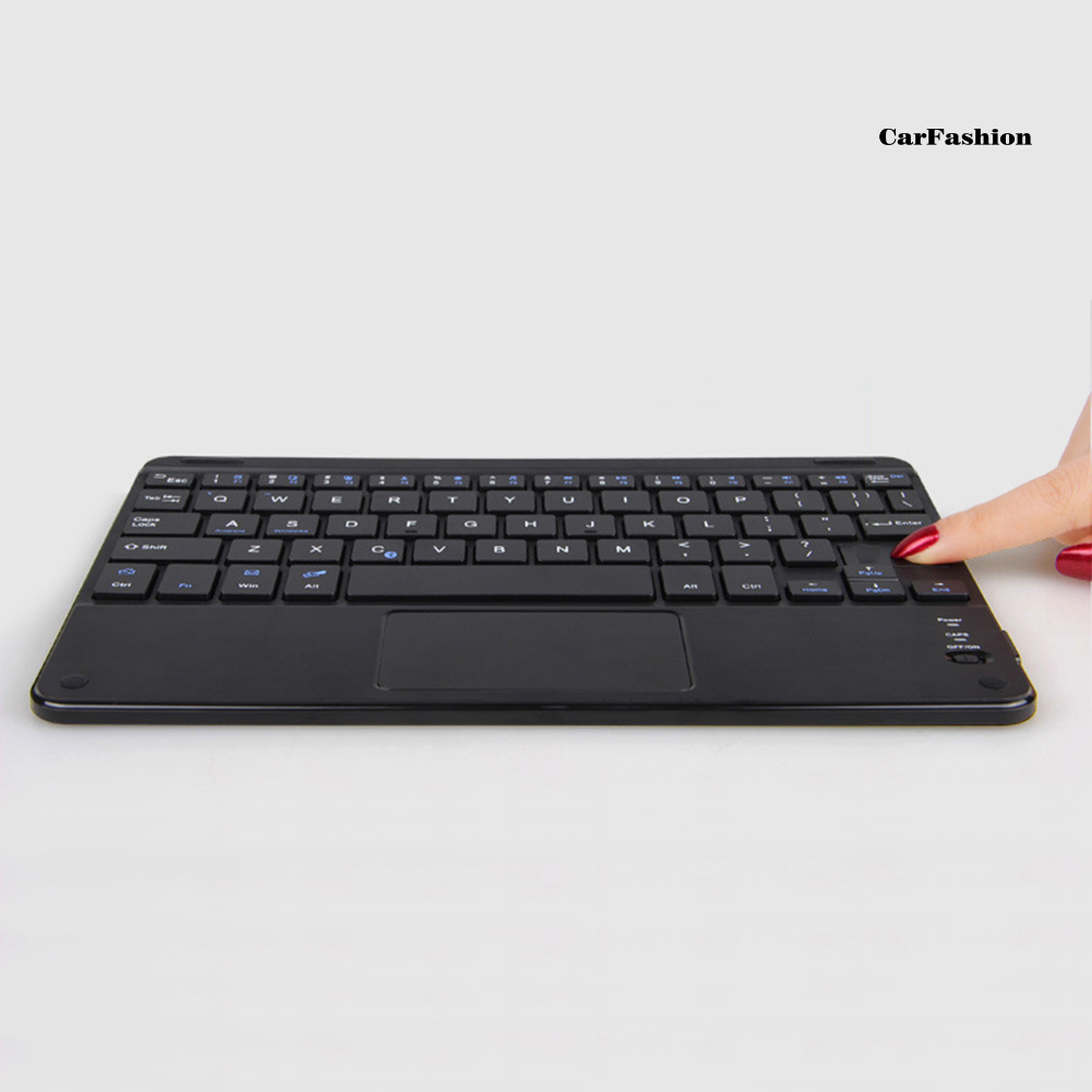 CDNP_Ultra-Slim Mini Wireless Bluetooth 59 Keys Keyboard with Touch-pad for Tablet PC