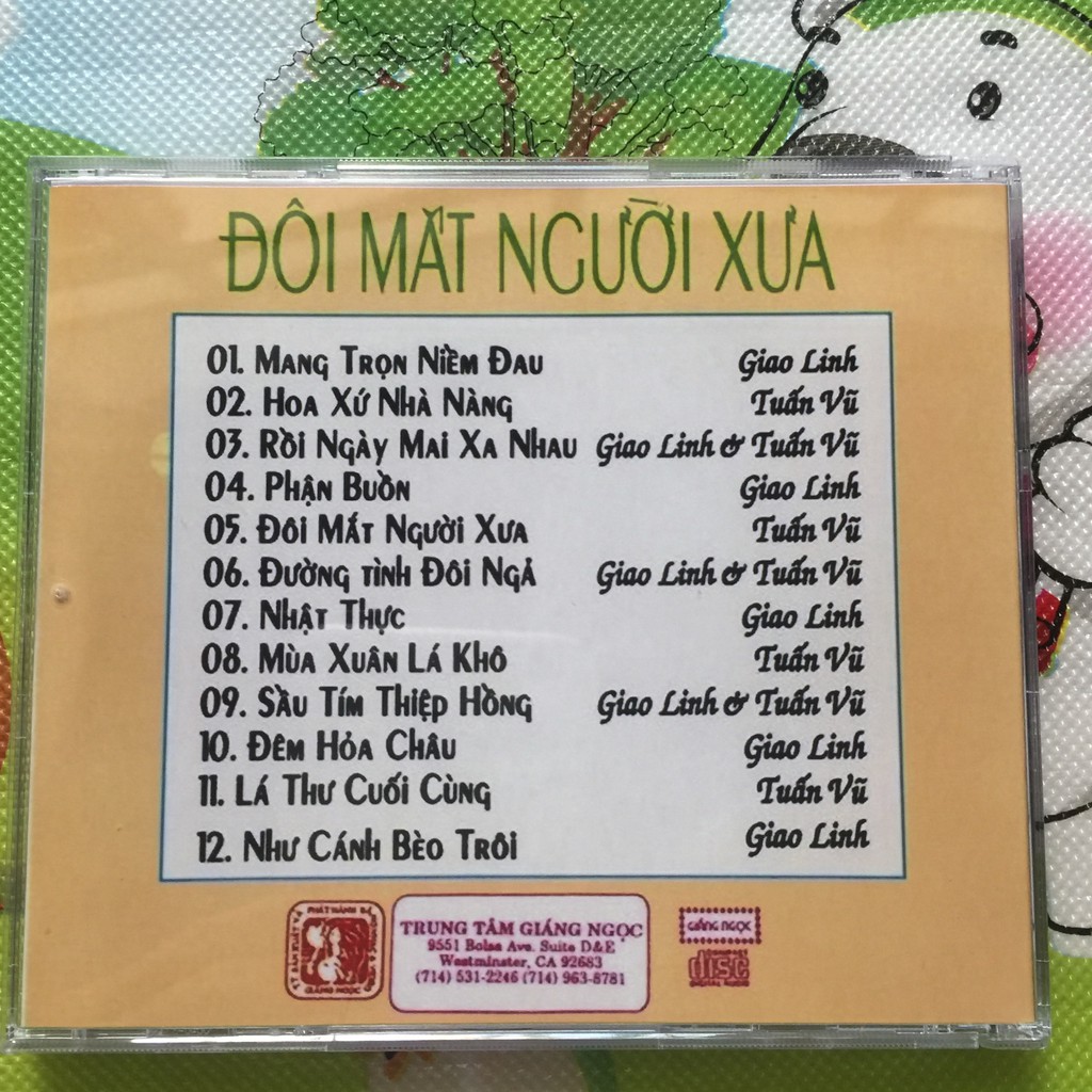 Bộ 5 CD tuyệt phẩm song ca nhạc vàng