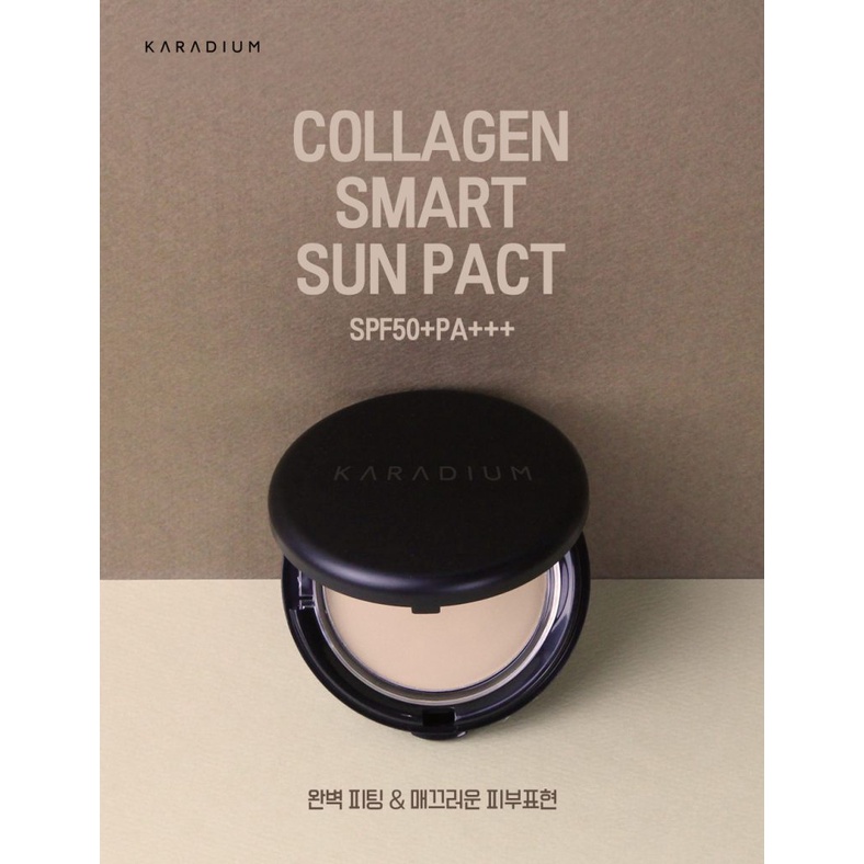 Phấn Phủ Karadium Collagen Smart Sun Pact SPF 50 PA+++