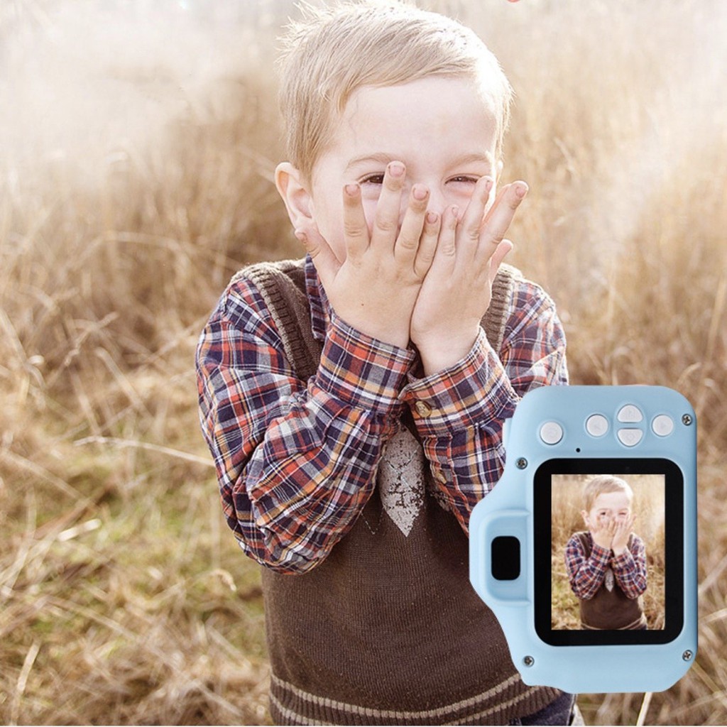 Bé tập làm nhíp ảnh gia cùng với MÁY ẢNH KỸ THUẬT DSRL MINI CHO BÉ + tặng thẻ 16GB  | BigBuy360 - bigbuy360.vn