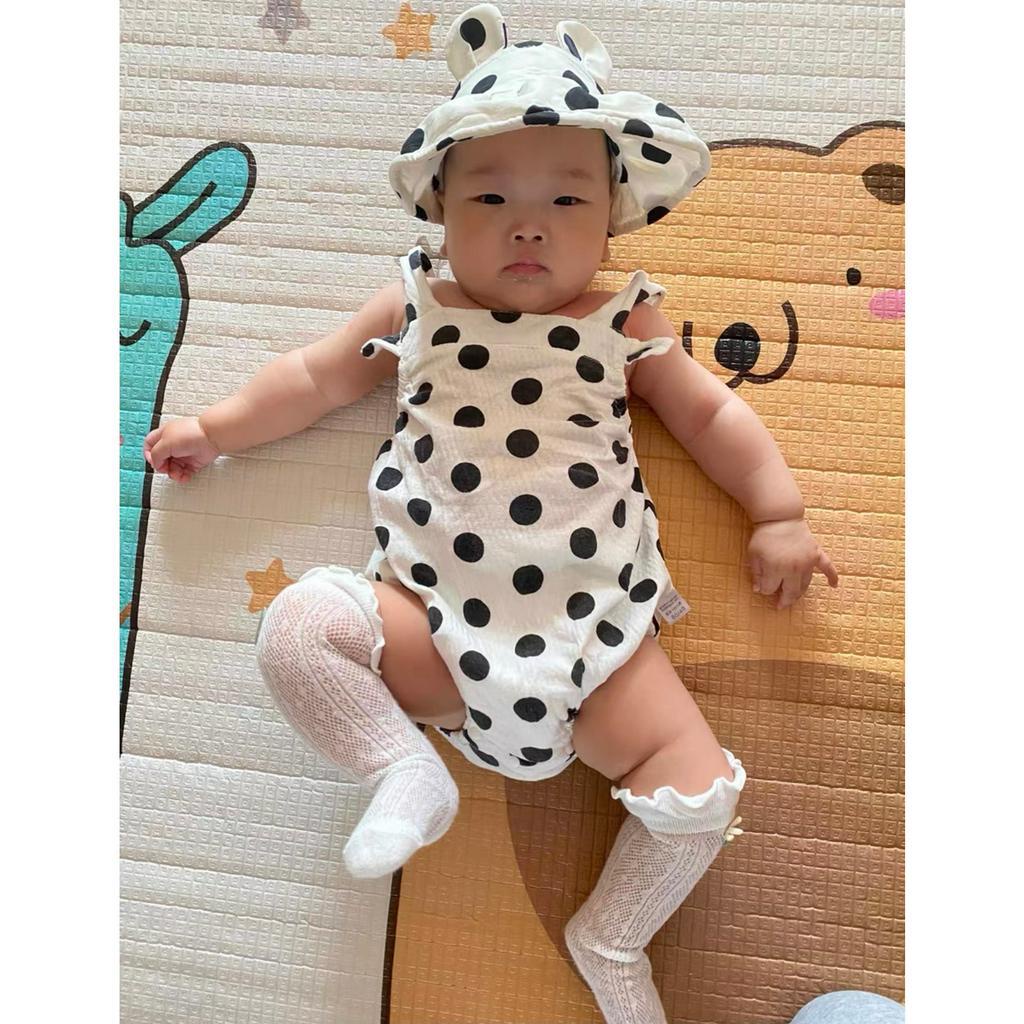 Mũ chống nắng cho bé, mũ vành bé gái 6-18 tháng