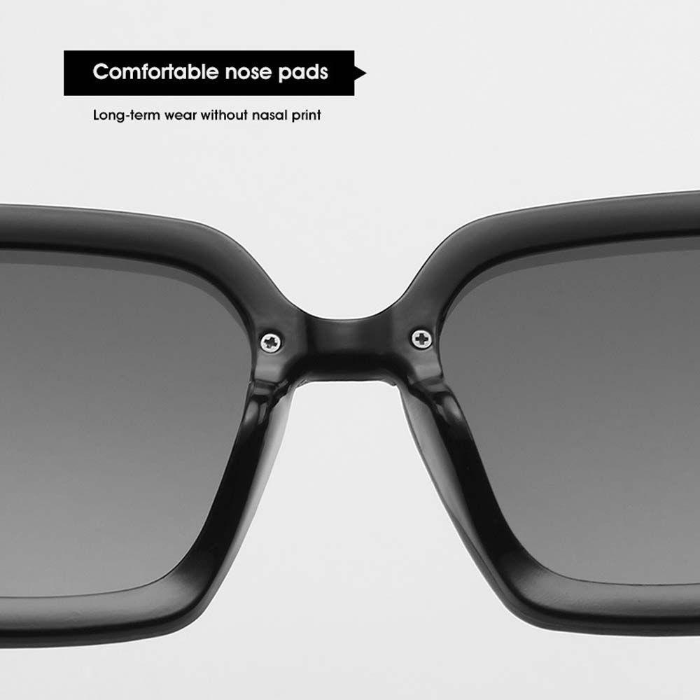 Kính Chống Nắng Hàn Quốc WMES15H Gọng Vuông Họa Tiết Da Báo Thời Trang Cho Nữ