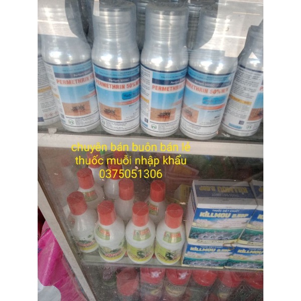 THUỐC PHUN .XỊT. MUỖI- DIỆT GIÁN -NHỆN -KIẾN KHOANG ẤN ĐỘ 50EC LỌ100ML
