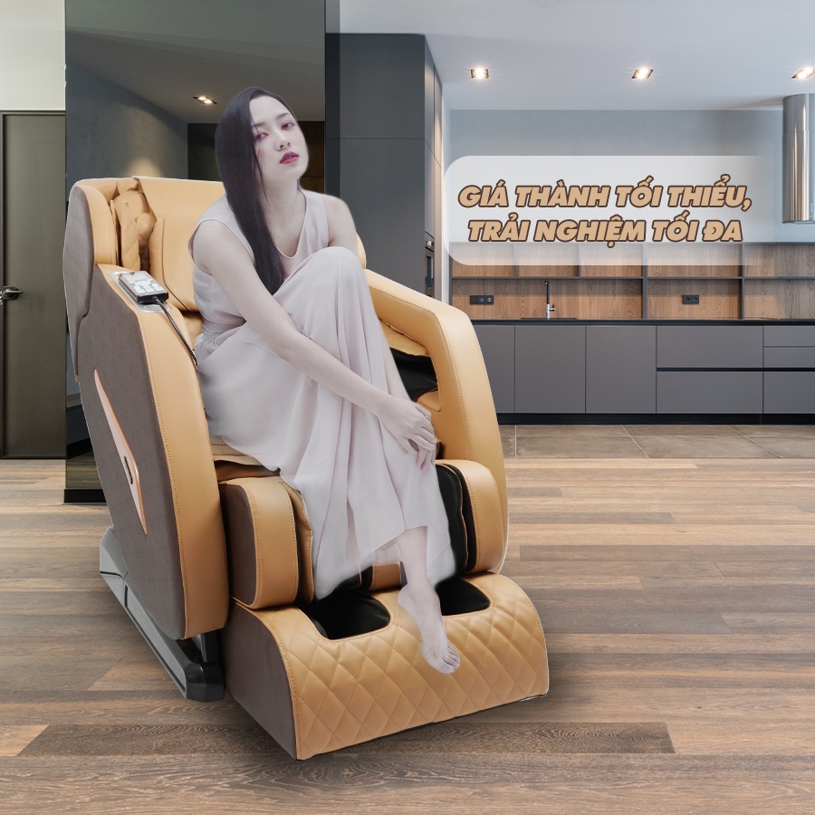 Bảo hành 10 năm ghế massage toàn thân Funiko F10 3D di chuyển massage thư giãn trị liệu chuyên sâu