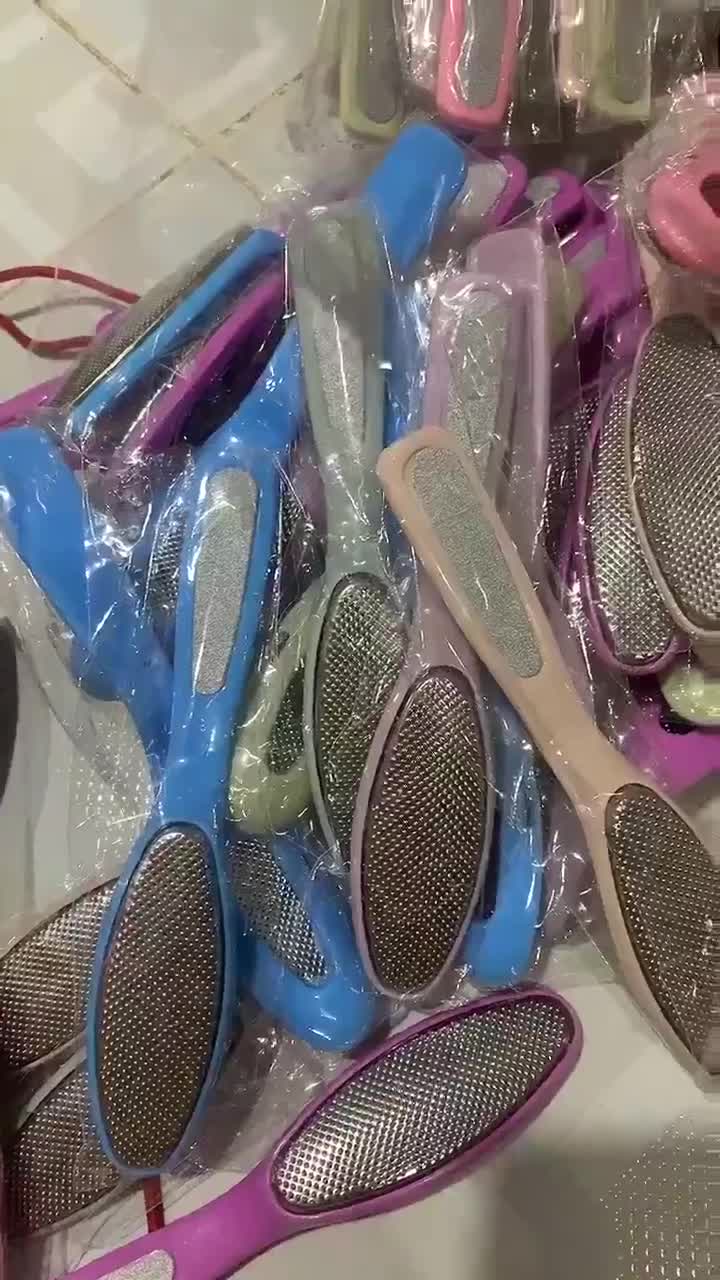 Chà dũa gót chân giá rẻ 2in1 Dụng cụ chà gót chân và vết chai sần mặt kim loại | BigBuy360 - bigbuy360.vn