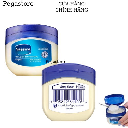 Kem dưỡng ẩm VASELINE Original Protection 49g - son dưỡng vaseline dưỡng da hiệu quả