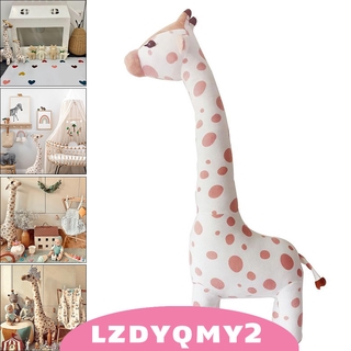 [Lzdyqmy] Gối và đồ chơi thú nhồi bông hươu cao cổ mềm dành cho người đi ngủ 67cm