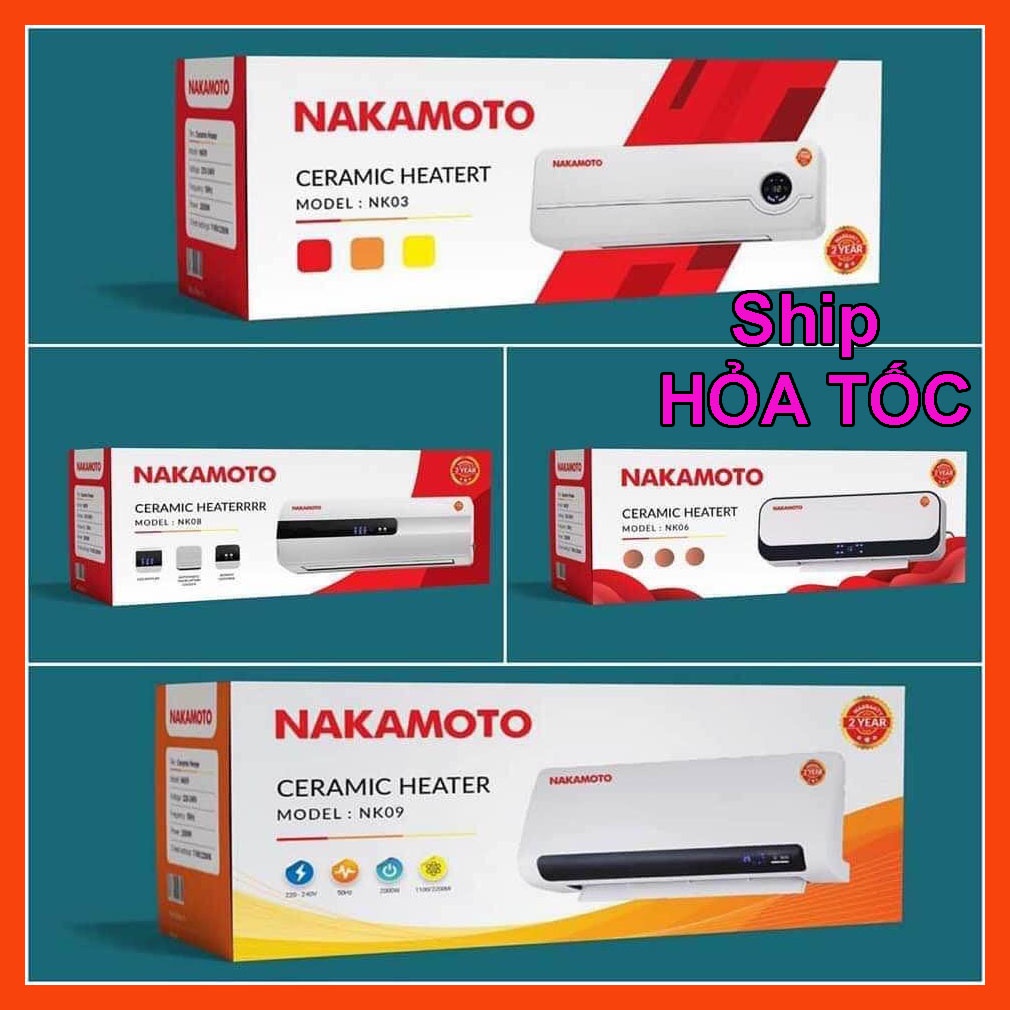 Máy sưởi NAKAMOTO máy sưởi gốm sưởi ấm cho bé, máy sưởi nhà tắm, các phòng trong nhà - Thương Hiệu Nhật Bản - Rethea