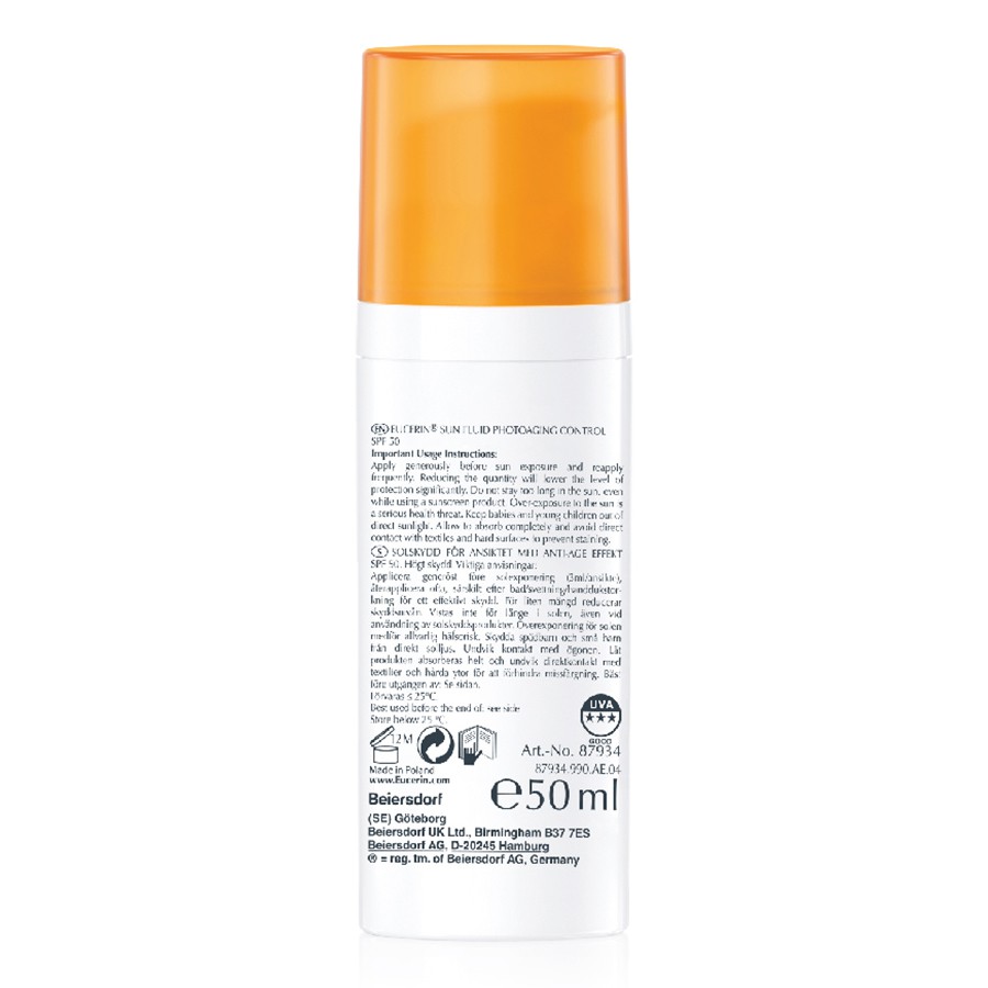 Kem Chống Nắng Ngăn Ngừa Lão Hóa Eucerin Sun Fluid Photoaging Control SPF50 50ml