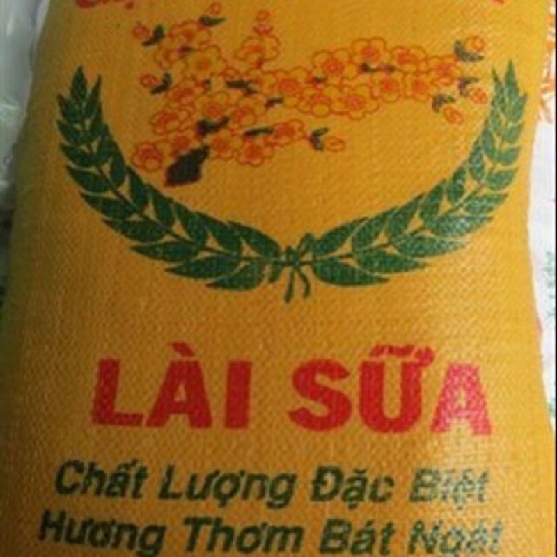 Gạo thơm lài bao 25kg .