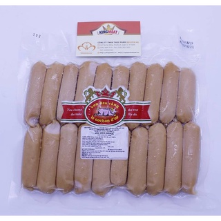 Xúc xích đức xông khói  - CON HEO VÀNG gói 500gr ( 25g/1 cây)  - XX đức xông khói 25g ( 20 cái /túi )