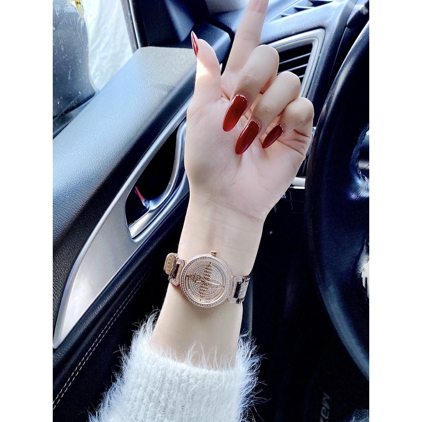 [FULL BOX] Đồng hồ nữ LOUIS VUITTON IN DIAMONDS - Máy thụy - 33mm- bảo hành 24 tháng | BigBuy360 - bigbuy360.vn