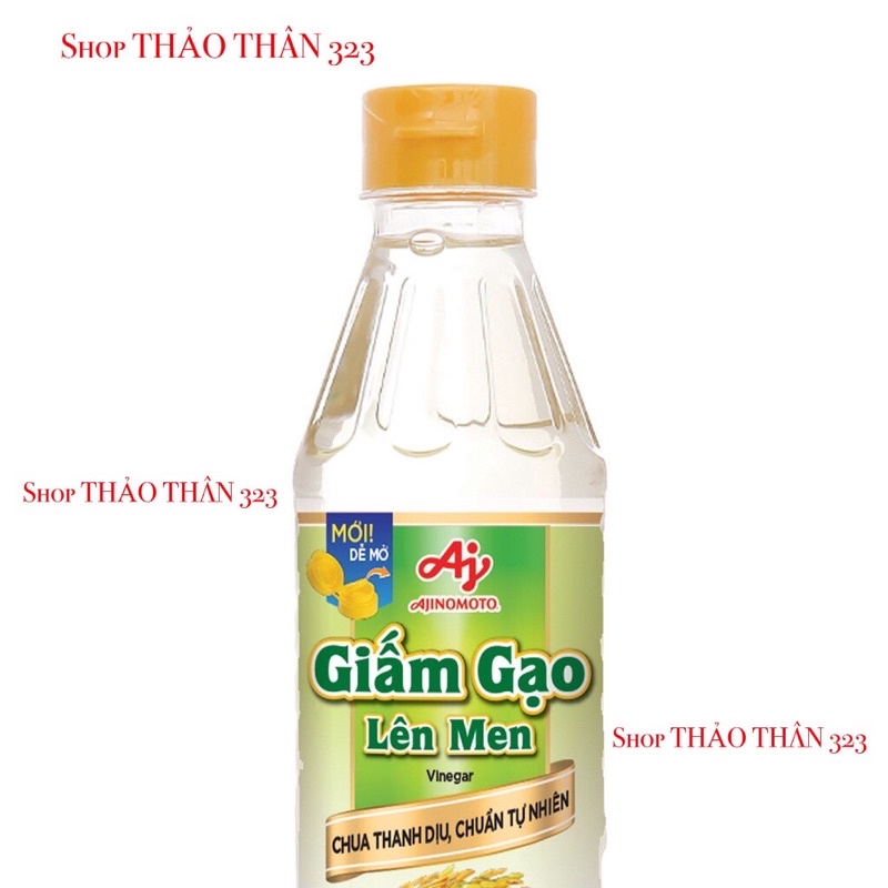 Giấm Gạo Lên Men Ajinomoto 400ml