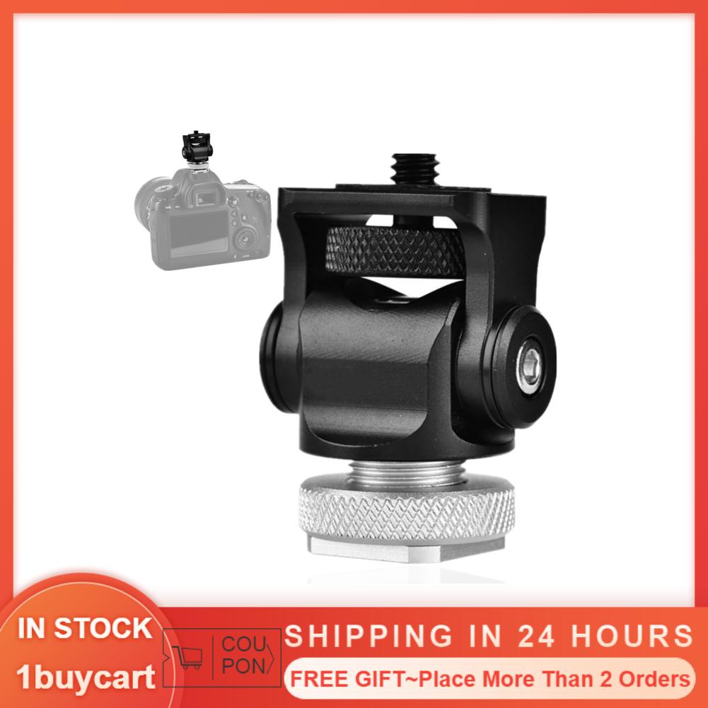 1buycart Durable High Strength Hot Shoe Mount  Lightweight Camera Anti-Rust Monitor for Light Monitoring