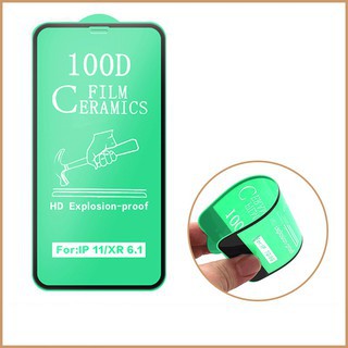 Cường lực iphone Dẻo  Full màn - Cường lực Dẻo Chống Mẻ Vỡ Viền Ip6-Ip12Promax Tặng Giấy lau kính.