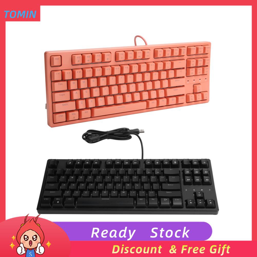 Bàn Phím Cơ 87 Phím Stk130 Có Dây Cho Máy Tính / Văn Phòng | BigBuy360 - bigbuy360.vn