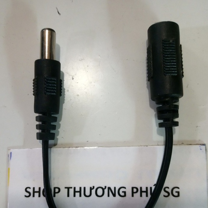 Cáp chuyển nguồn DC adapter 5.5mm  ra 5.0 X 2.5mm  - Đầu tròn lớn