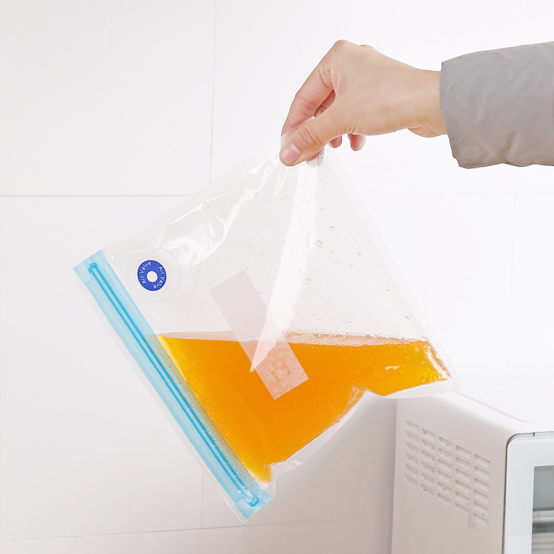 Túi đựng thực phẩm/ dụng cụ bơm hút chân không tiện lợi