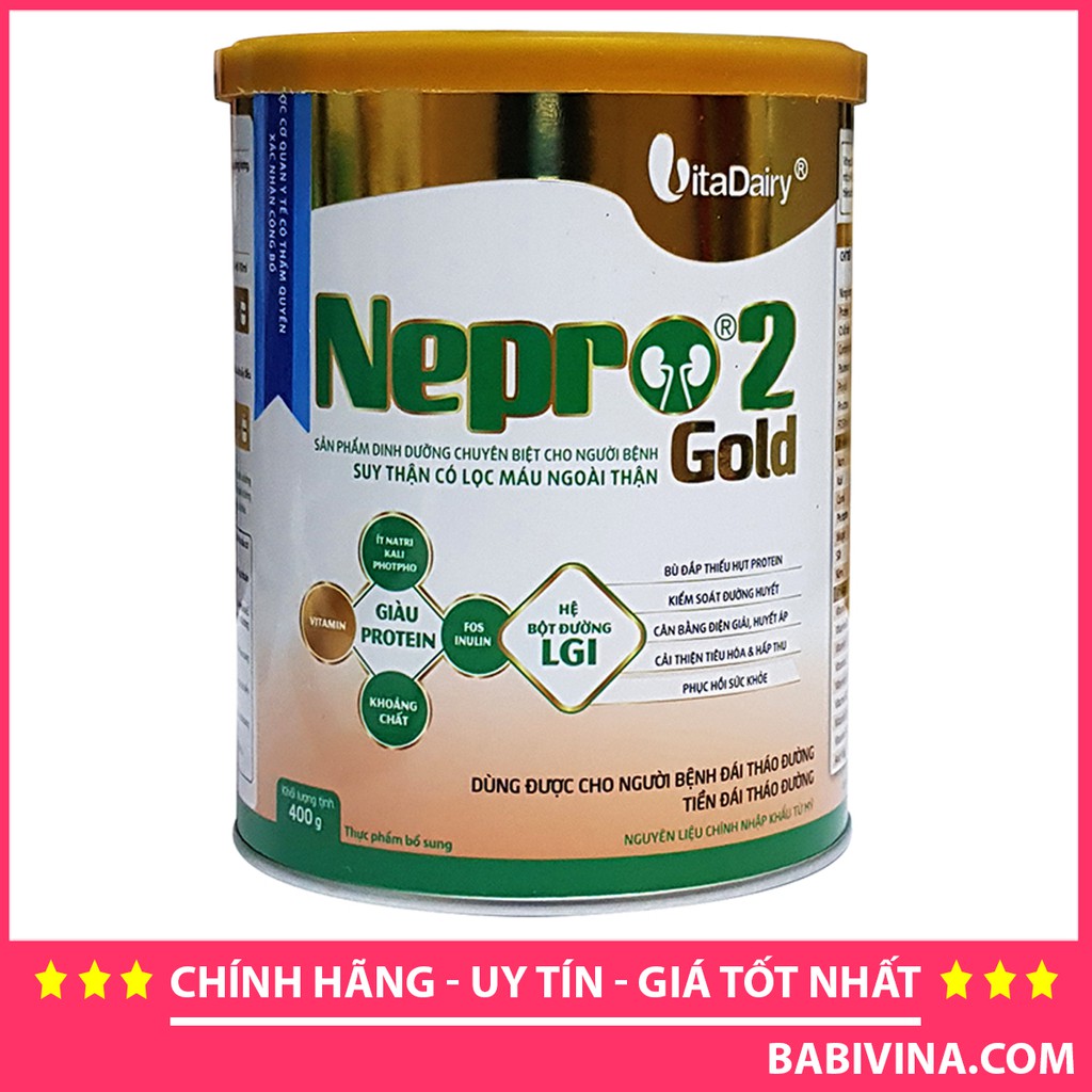 Sữa Thận Nepro Gold 2 400g