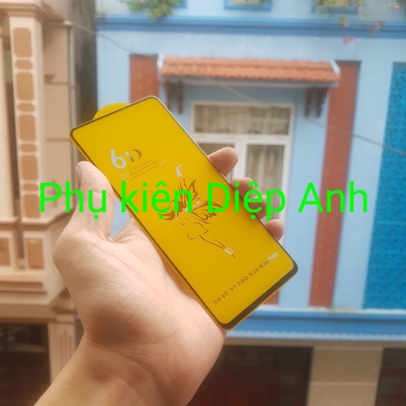 Xiaomi K20 / K20 Pro / 9T / 9T Pro | Kính cường lực full màn full keo 6D thiên thần