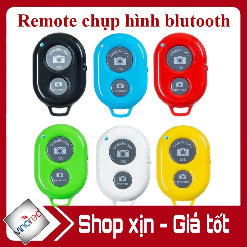 Remote bluetooth chụp hình tự sướng cho điện thoại thông qua kết nối Bluetooth