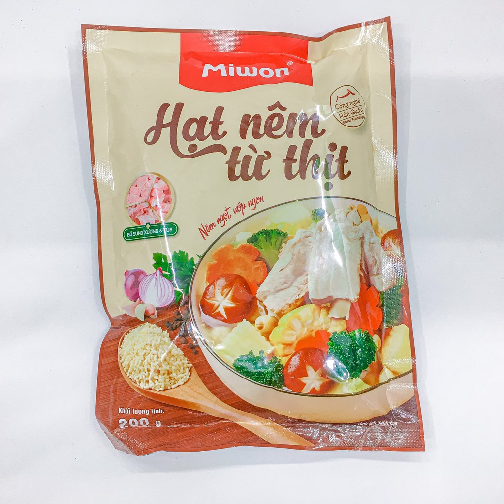 Hạt Nêm Miwon 200g/400g - Tôm Vàng