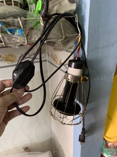 Bộ đèn sưởi sứ không phát sáng