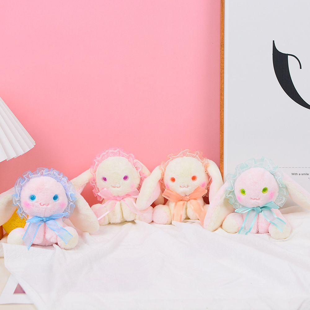 Móc Khóa Thỏ Nhồi Bông Lấp Lánh Dễ Thương