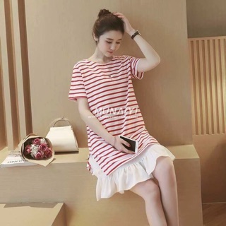 Đầm thun suông bèo voan