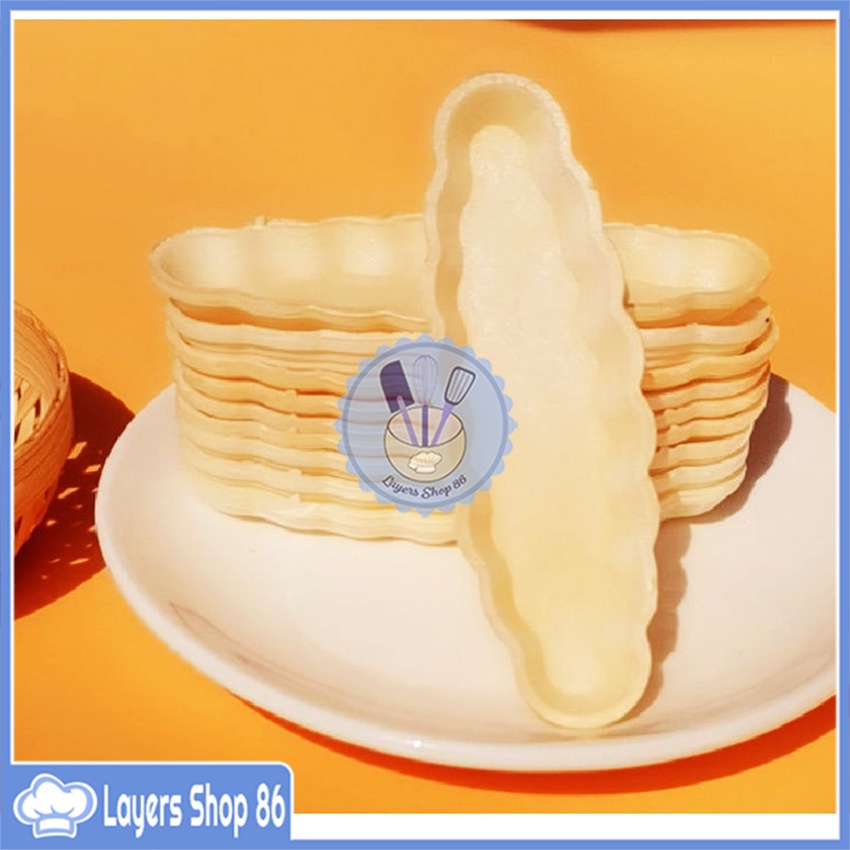 Đế Bánh Thuyền Gạo Nếp (Tart Thuyền) hộp 48 chiếc