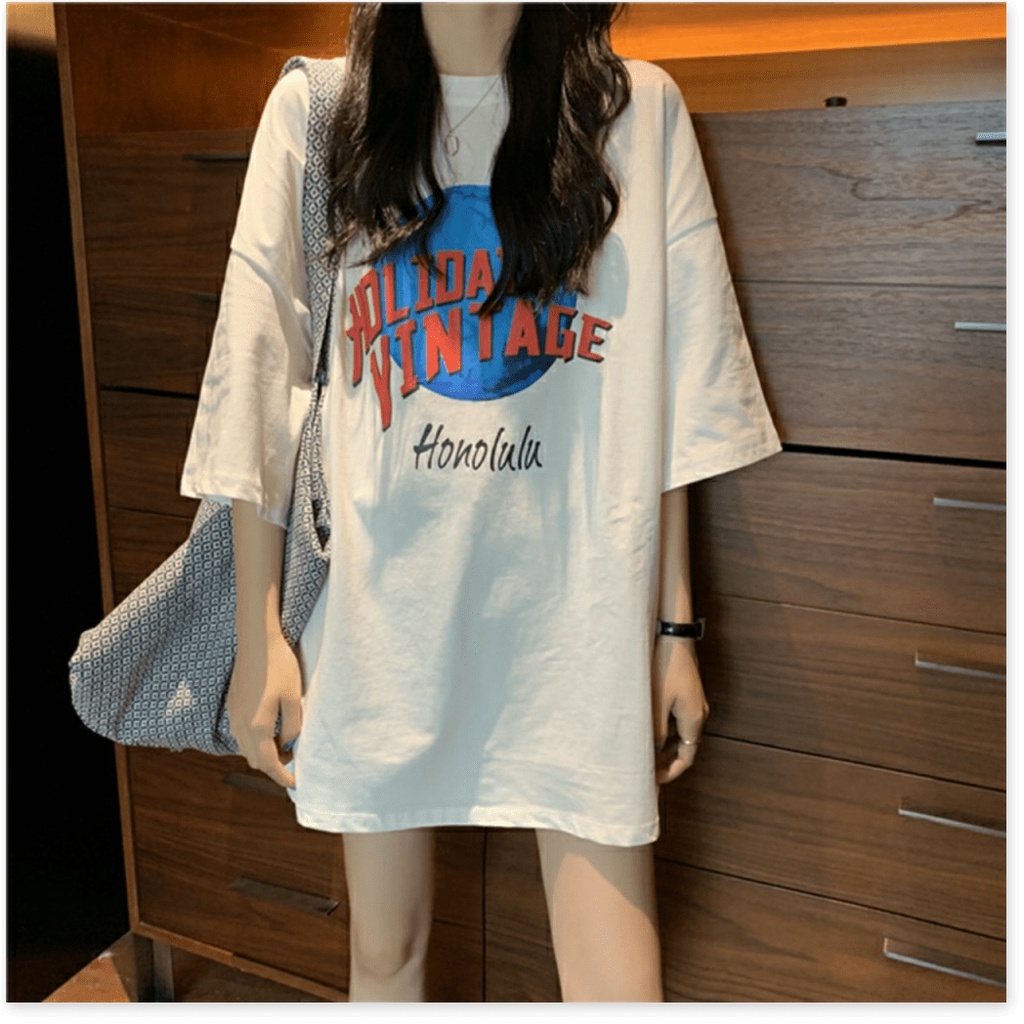 Áo Thun Nữ Form Rộng Tay Lỡ In Chữ Cực Xinh Cực Chất Mẫu Mới - NGỌC HÂN FASHION