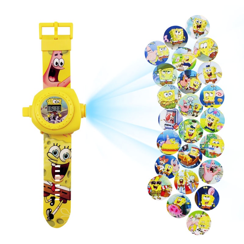 Đồng Hồ Điện Tử Hoạ Tiết Hoạt Hình Người Nhện Với 24 Kiểu Dáng Dành Cho Bé