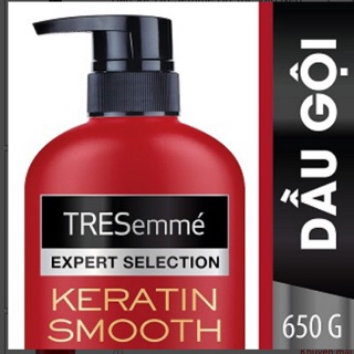 Dầu gội TRESemmé Keratin Smooth  dành cho tóc khô xơ 650g
