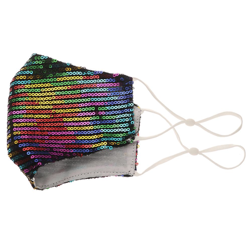 Khẩu Trang Cotton Đính Kim Sa Lấp Lánh Chống Bụi Chống Sương Mù Có Thể Tái Sử Dụng Thời Trang Cho Nam Và Nữ