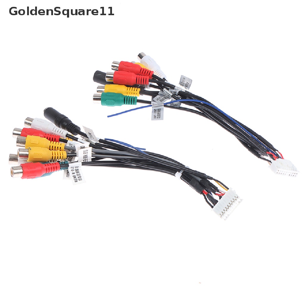 Cáp Chuyển Đổi Aux Sang Micro RCA Goldsquare11 Cho Xe Hơi Android radio