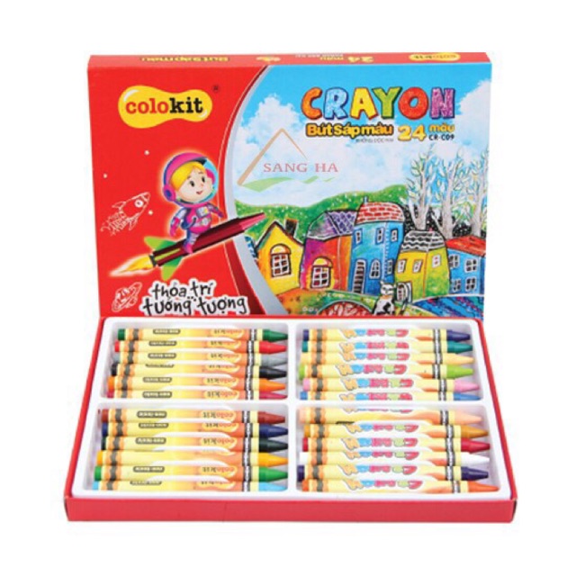 Hộp bút sáp màu