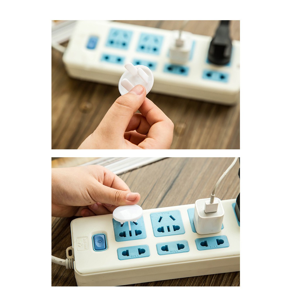 Set 10 Bịt Ổ Điện An Toàn Cho Bé – Dumi Shop