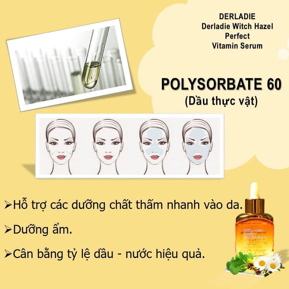 Tinh chất giảm mụn chiết xuất cây phỉ Derladie Witch Hazel Vitamin Serum 35ml - Từ Hảo | BigBuy360 - bigbuy360.vn