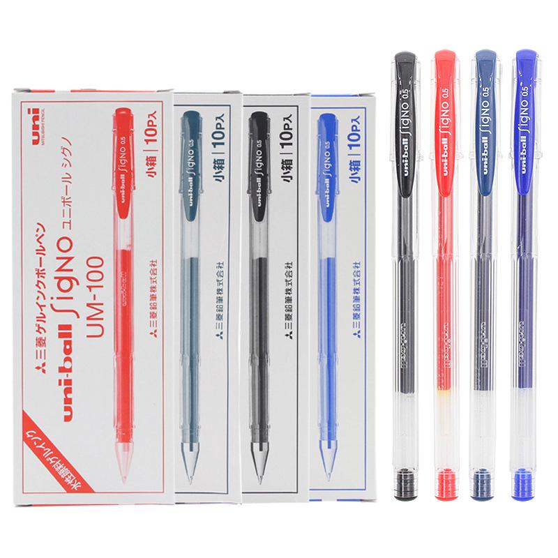 Bút mực gel màu đen/ đỏ / xanh dương chất lượng cao