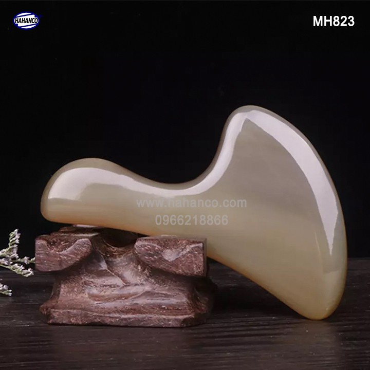 Dụng cụ mát xa sừng làm mịn da mặt và toàn thân /giúp lưu thông khí huyết - HAHANCO MH823