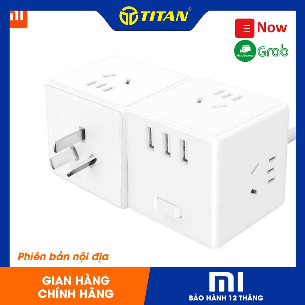 Ổ cắm đa năng XIAOMI Mijia Magic Cube Multifunctional Plug (Without Cable)